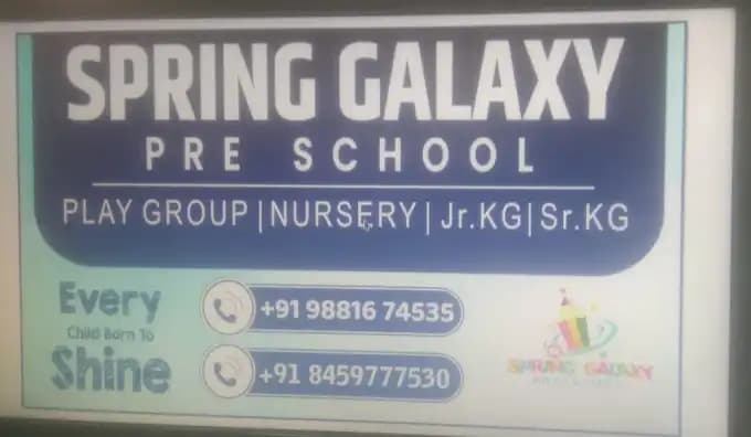 Spring Galaxy Pre School Spring Galaxy Pre School