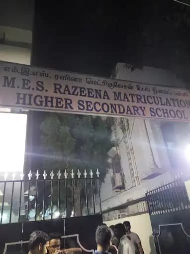 M.e.s. Razeena Matriculation Higher Secondary School M.e.s. Razeena Matriculation Higher Secondary School