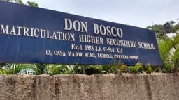 Don Bosco Matriculation School Don Bosco Matriculation School