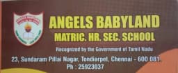 Angels Baby Land Matric Higher Secondary School Angels Baby Land Matric Higher Secondary School