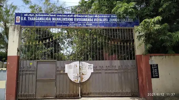 G.r.thangamaligai Mahalakshmi Vivekananda G.r.thangamaligai Mahalakshmi Vivekananda