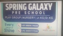 Spring Galaxy Pre School Spring Galaxy Pre School