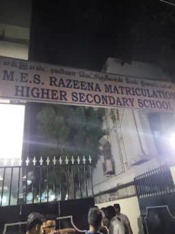 M.e.s. Razeena Matriculation Higher Secondary School M.e.s. Razeena Matriculation Higher Secondary School