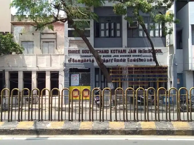 Sri Gouthamchand Kothari Jain Higher Seconday School Sri Gouthamchand Kothari Jain Higher Seconday School